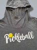 Pickleball Hooded Long Sleeve Shirt
