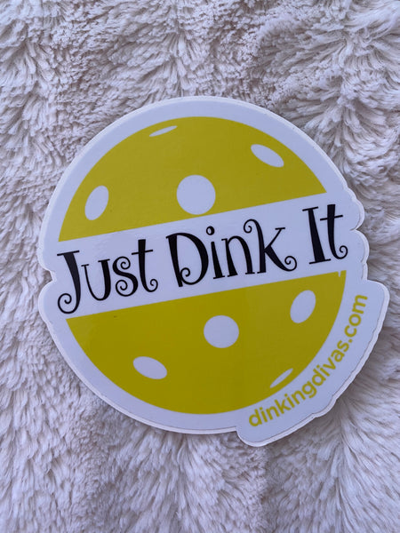 Pickleball sticker