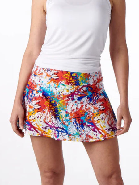 Queen of the Court Splatter Paint Skirt