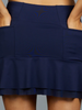 Denise Cronwall Navy Breeze Skirt