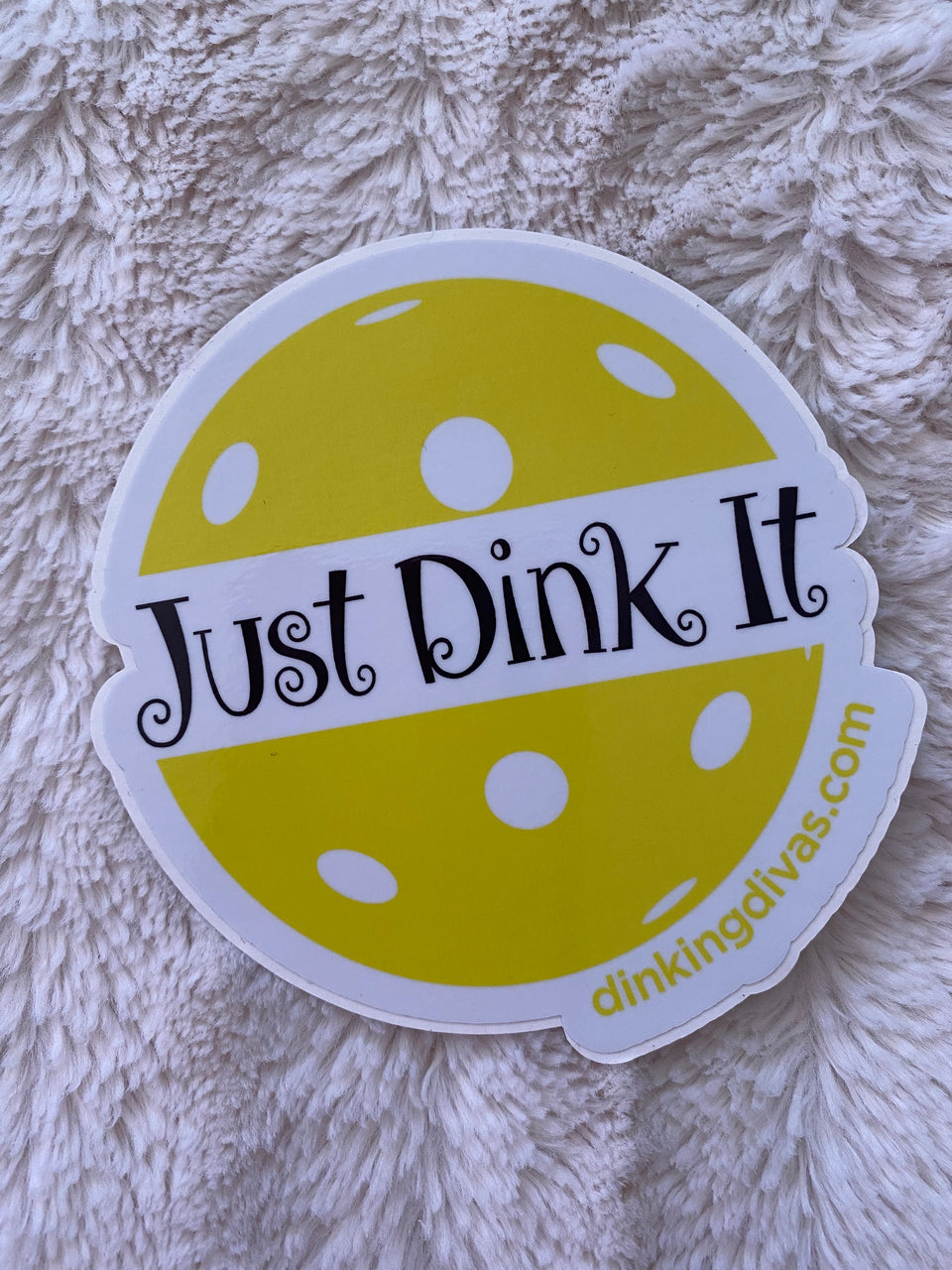 Pickleball sticker
