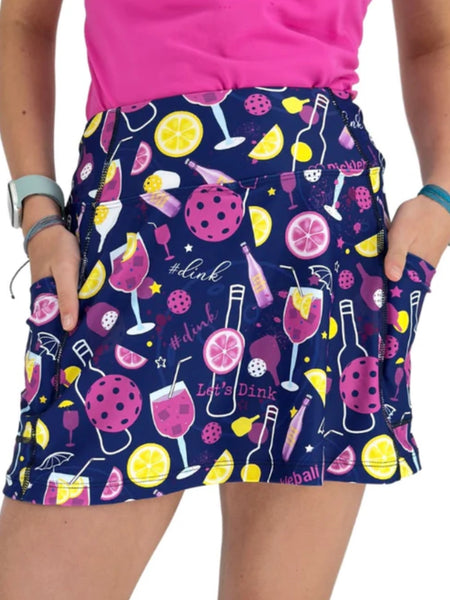 Queen of the Court Dinks & Drinks Skirt