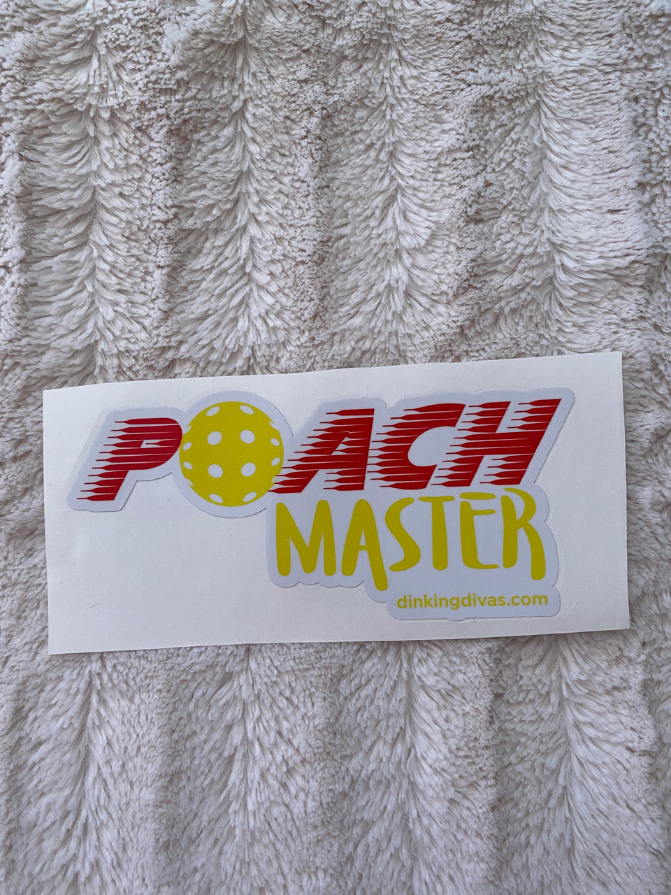 Pickleball Sticker